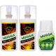  2× Mugga Deet Mücken- und Zeckenspray 50 % 75 ml + Mugga Mückenschutzflüssigkeit 0,068 kg 50 ml