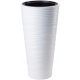  Form-Plastic Blumentopf 40 cm x 40 x 79 cm Durchmesser 40 cm Kunststoff weiß