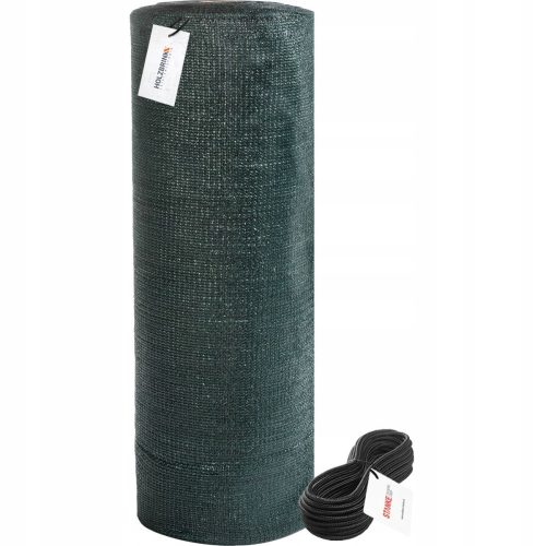Schattiernetz für Zaun - 50 Meter Beschattungsnetz 100 cm 55 %