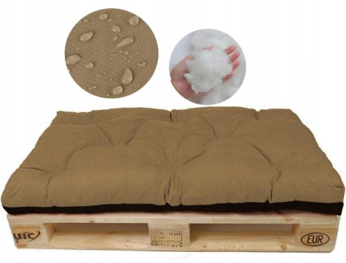  PALLET Schaukelbankauflage 120x80 cm Beige