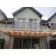 Gartensegel 300 x 300 cm Stoff