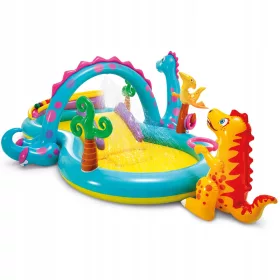 Intex 57135 ovaler aufblasbarer Pool 302x229x112 cm