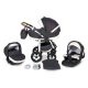  VERDI BROKO KINDERWAGEN 3IN1 + TASCHE + ZUBEHÖR