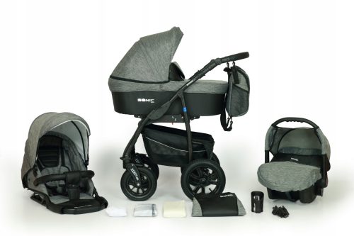  VERDI SONIC PLUS KINDERWAGEN 3IN1+ ZUBEHÖR