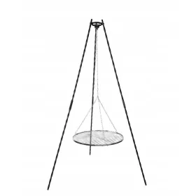 Garten-Dreibeingrill 190 cm + Gitter 60 Chrom