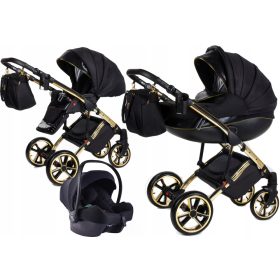  Didibaby Daytona GT Schwarz/Gold 3in1 Kinderwagen