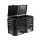 Prosperplast IKLM800C-S411 2-Becken-Komposter 800 l schwarz