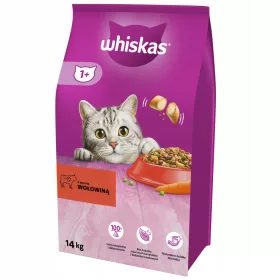 Whiskas Trockenfutter Rindfleisch 14 kg