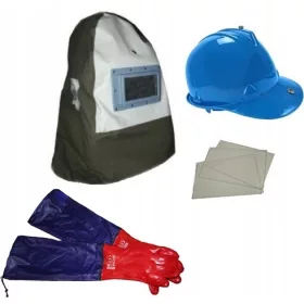 Siphon Sandstrahler Sandstrahlmaske