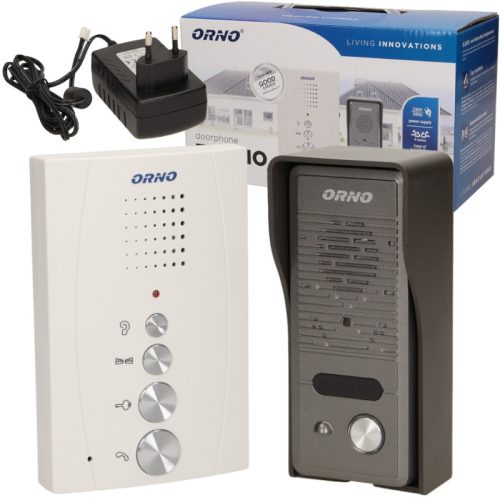 Orno OR-DOM-RE-914/W weißes Gegensprech-Set