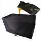 Robuster Schutzbezug für Gartenmöbel-Set aus DURALON, schwarz, 210x150x80 cm