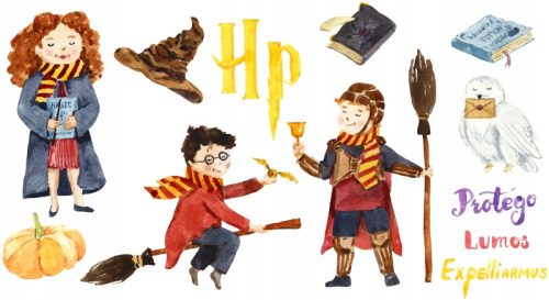 Dekorative Wandaufkleber Harry Potter - Wandaufkleber für Kinder