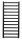  Wasserbadheizkörper Scarlet 767 W 530 x 1200 mm schwarz