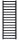  Wasserbadheizkörper Scarlet 920 W 530 x 1500 mm schwarz