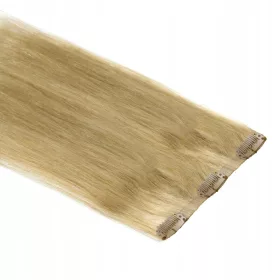  Haarteil, mittellanges Naturhaar, hellblond MODERN-HAIR