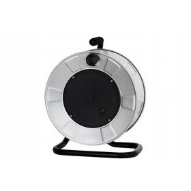    F-Elektro Spulenverlängerungskabel 1 m, 1 Stk. Buchsen, silber