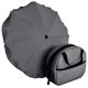 IM SET: TASCHE + REGENSCHIRM FÜR DEN KINDERWAGEN – VIELE FARBEN