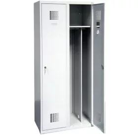 Malow zweitüriger Arbeitsschutzschrank, 180 cm x 80 cm