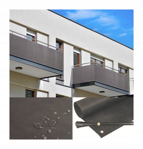 Markisen, Abdeckungen und Matten für Garten, Terrasse und Balkon Bezug, Matte 90 x 500 cm, Kunststoff