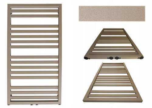  Hydro-Mat 588 W Wasserbadheizkörper 530 x 980 mm beige