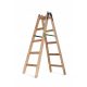 Drabest Leiter 3 m Holz 2 x 10 bis 150 kg