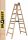 Drabest Leiter 3,6 m aus Holz, bis 150 kg