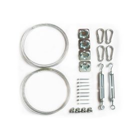  SunShade silbernes ausziehbares Segelset, 24-teilig