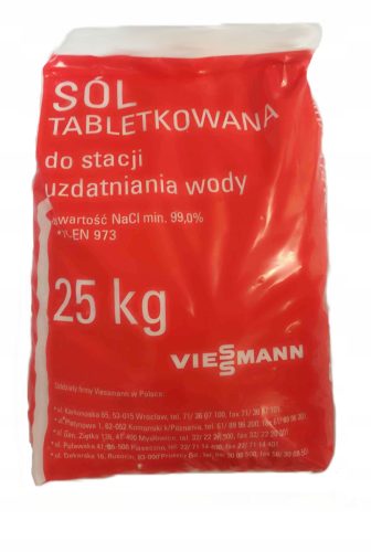  Tablet-Salzwasserenthärter 25 kg VIESSMANN.