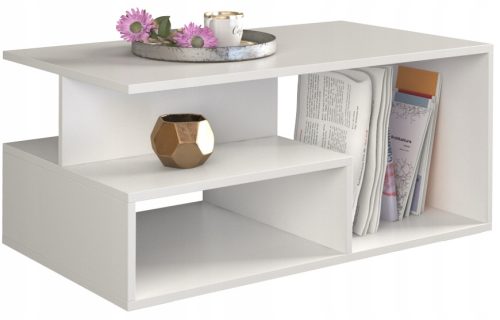  TopEshop PRIMA rechteckiger Couchtisch 51 x 90 x 43 cm weiß