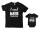 HERREN-T-Shirt für Papa und Body für Sohn