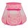  Selonis Zamek Kinderlaufstall, Zelt für Kinder mit Bällen NZ-03-PINK 105 x 90 cm