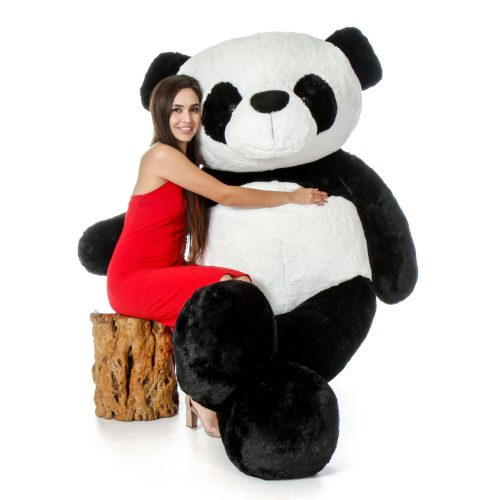  Mascot Toys Teddybär weiß und schwarz 200 cm 3 m +