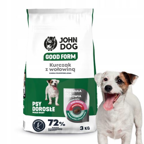  John Dog Trockenfutter Huhn 3 kg