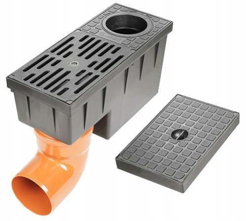 Marley Absetzbecken 100 mm schwarz