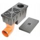 Marley Absetzbecken 100 mm schwarz