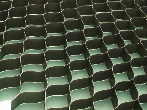 Gitter und Flächen Kunststoffnetz 260 x 630 x 5 cm