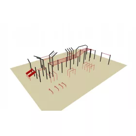  MEGA PARK STREET WORKOUT Klimmzugstange