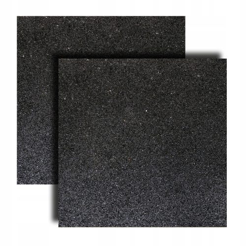 Gitter und Flächen Gummimatte 50 x 50 x 3 cm