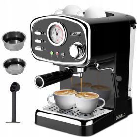  Yoer Breve 1100 W schwarze Espressomaschine