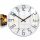 Uhr für zu Hause ModernClock Wanduhr weiß, schwarz, Grautöne, 32 cm