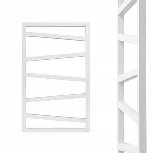 AKSIS Badezimmer DEKORATIV 86x53 WEISSE Perle