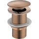  Stopfen ohne Überlauf Click-Clack Mexen 79910-60 rund Roségold 9,5 cm