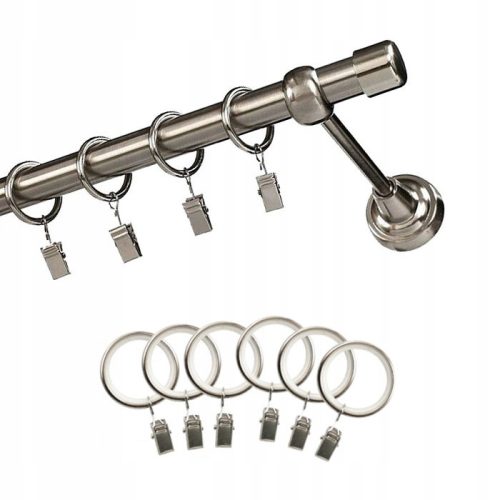 Fertige Gardinenstangen Einzelne Gardinenstange 19 mm 180 cm
