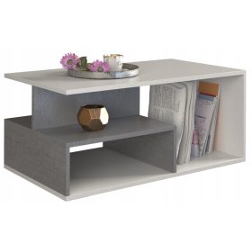  TopEshop Prima Couchtisch 90 x 51 x 43 cm grau