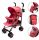  Bauerkraft Kinderwagen, Regenschirmtasche, rosa