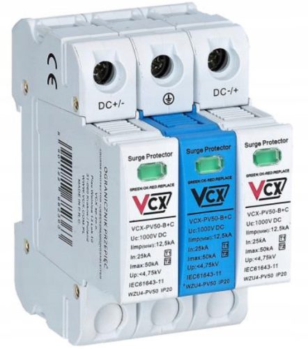 VCX 1060 V IP20 50000 A Überspannungsableiter