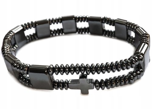  HANDGELENK-ROSENKRANZ-ARMBAND FÜR HERREN – HÄMATIT