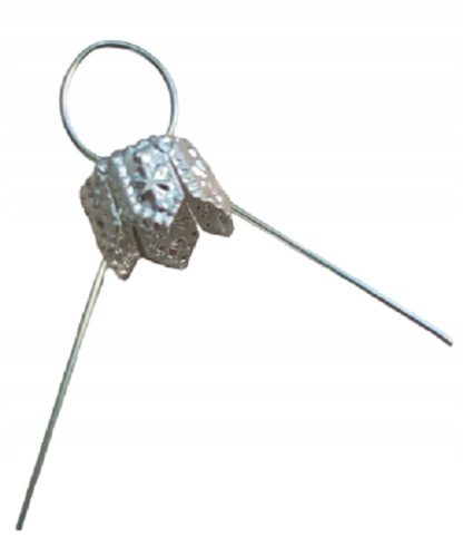  HAKEN FÜR KUGELN UND KUGELANHÄNGER 100 Stück, 7 mm
