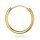  GOLD KREIS OHRRING PR 585 LIPPEN AUGENBRAUEN NASE OHR 15mm