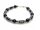  Herren-Rollenarmband aus Onyx und Hämatit